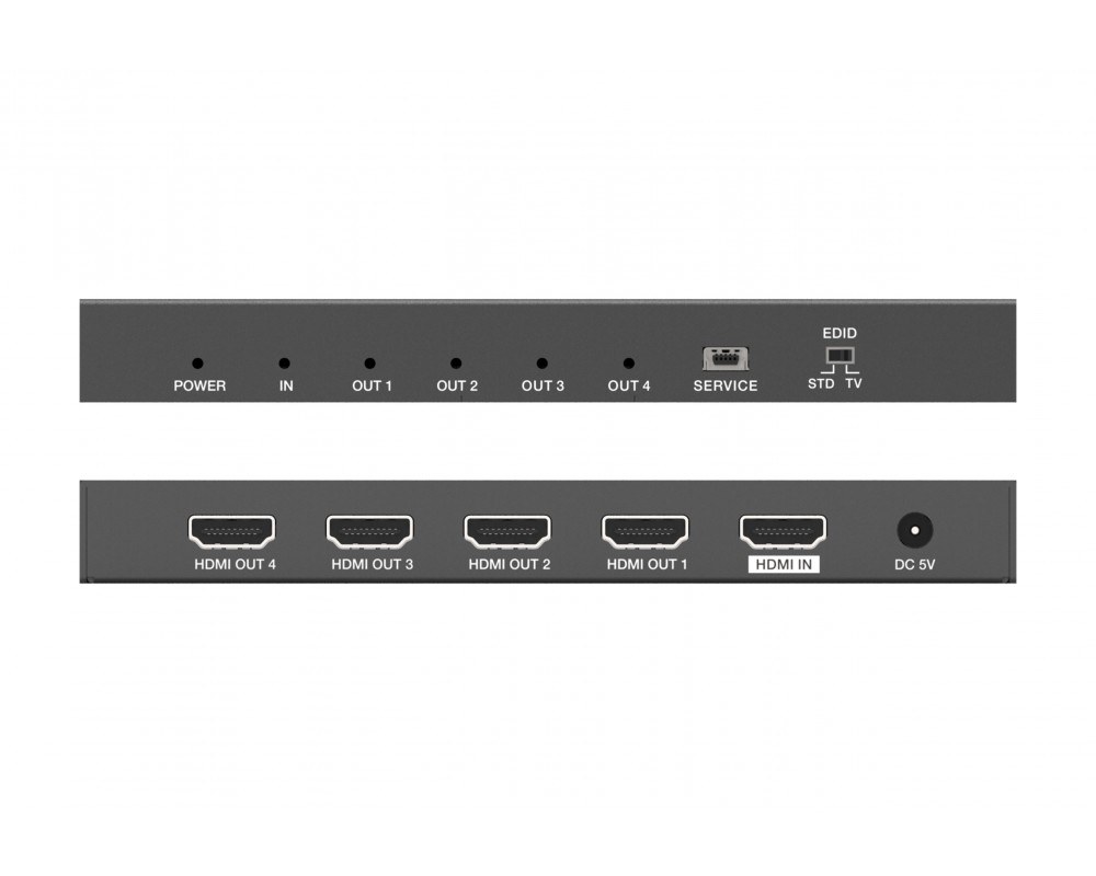 Сплиттер Infobit iSwitch 104 4K60 18Gbps 1x4 HDMI splitter, smart EDID